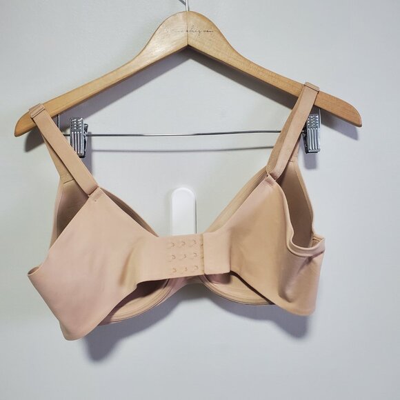 AERIE Smoothez Full Coverage Lightly Lined Bra Padded Underwire Nude Women's 38D - Picture 5 of 13